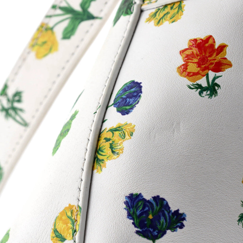 Puzzle Edge Bag Printed Leather Small