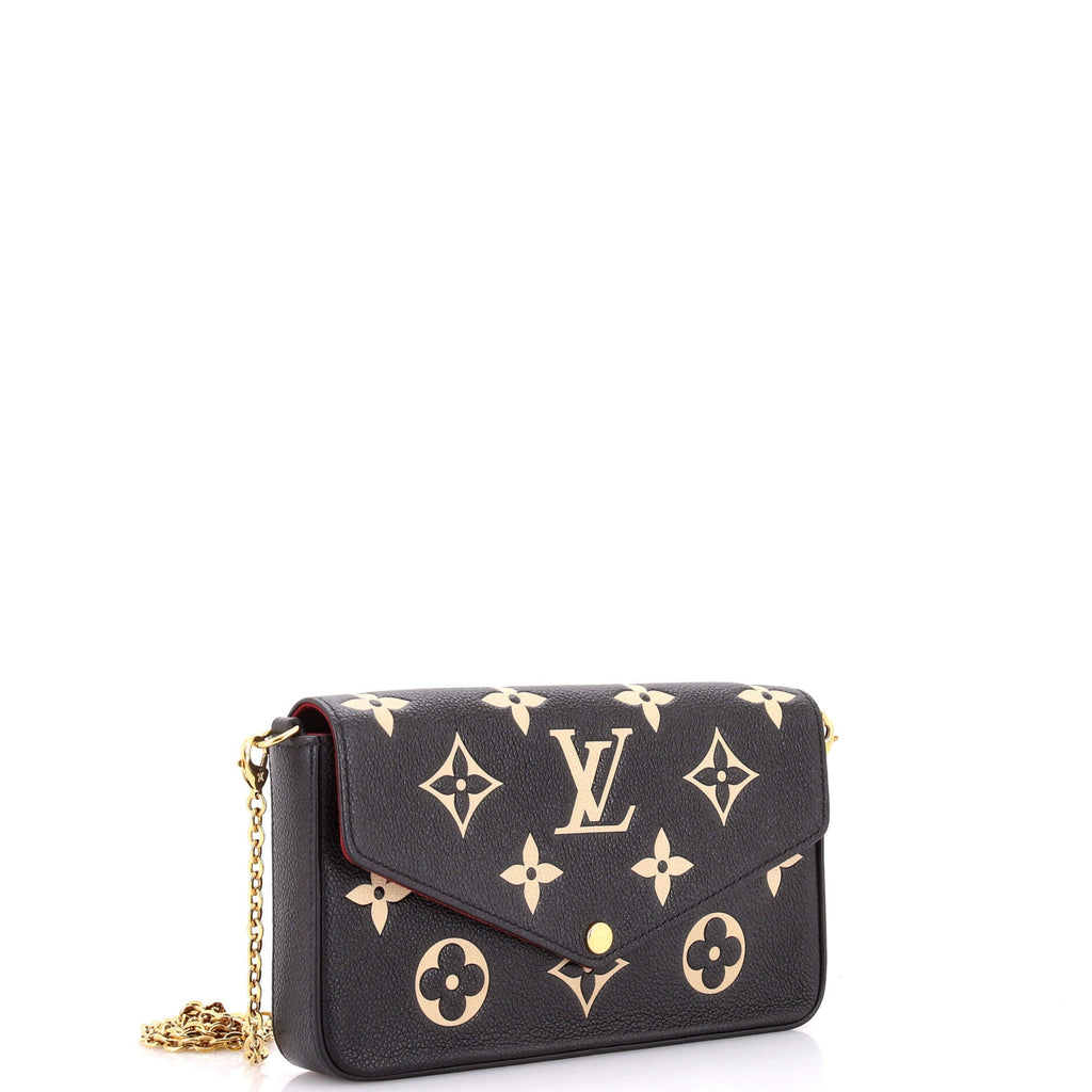 Felicie Pochette Bicolor Monogram Empreinte Giant