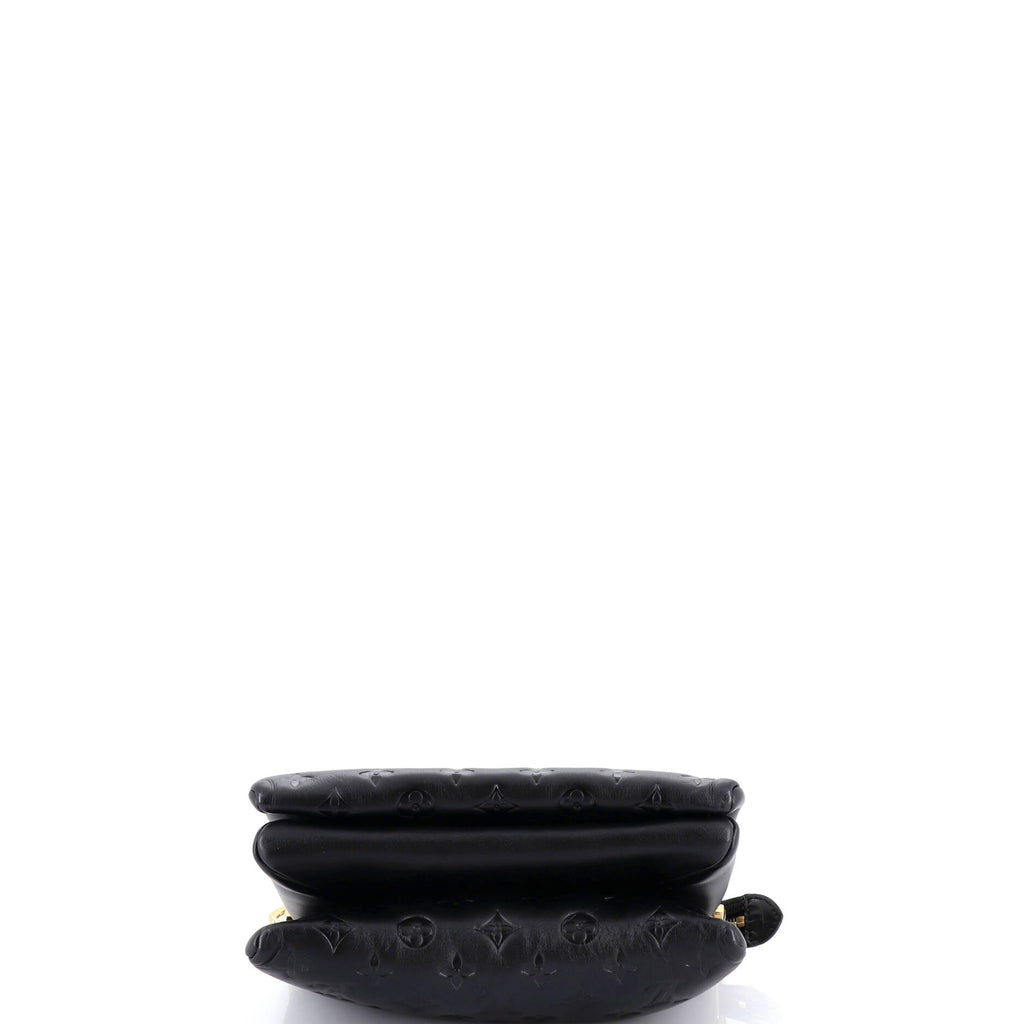 Coussin Bag Monogram Embossed Lambskin PM