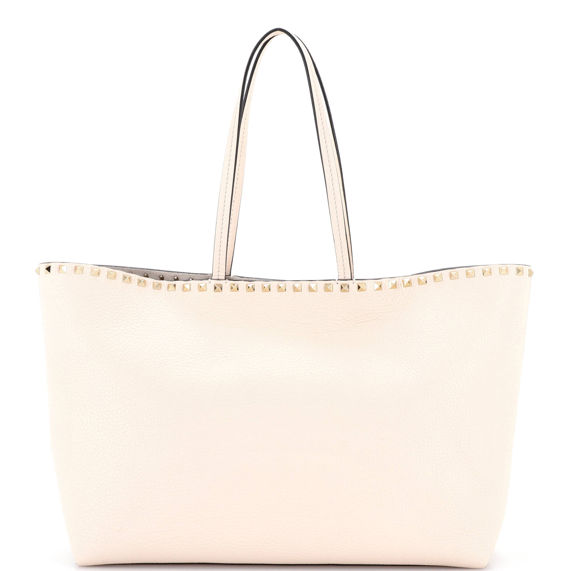 Rockstud Shopper Tote Leather Large