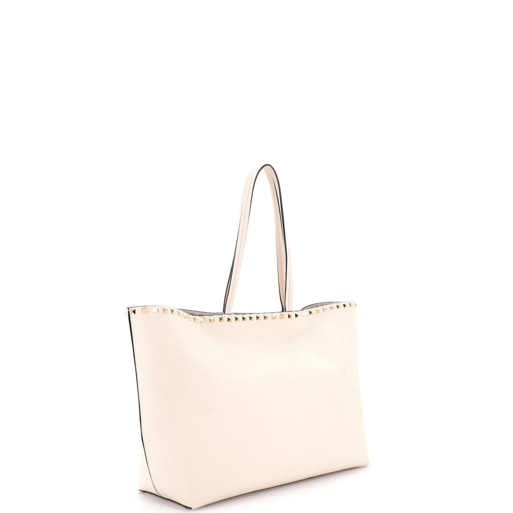Rockstud Shopper Tote Leather Large