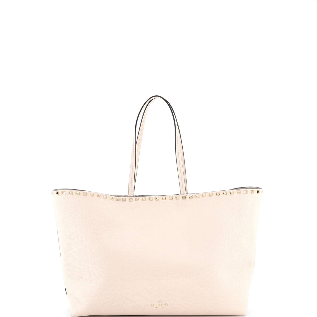 Rockstud Shopper Tote Leather Large