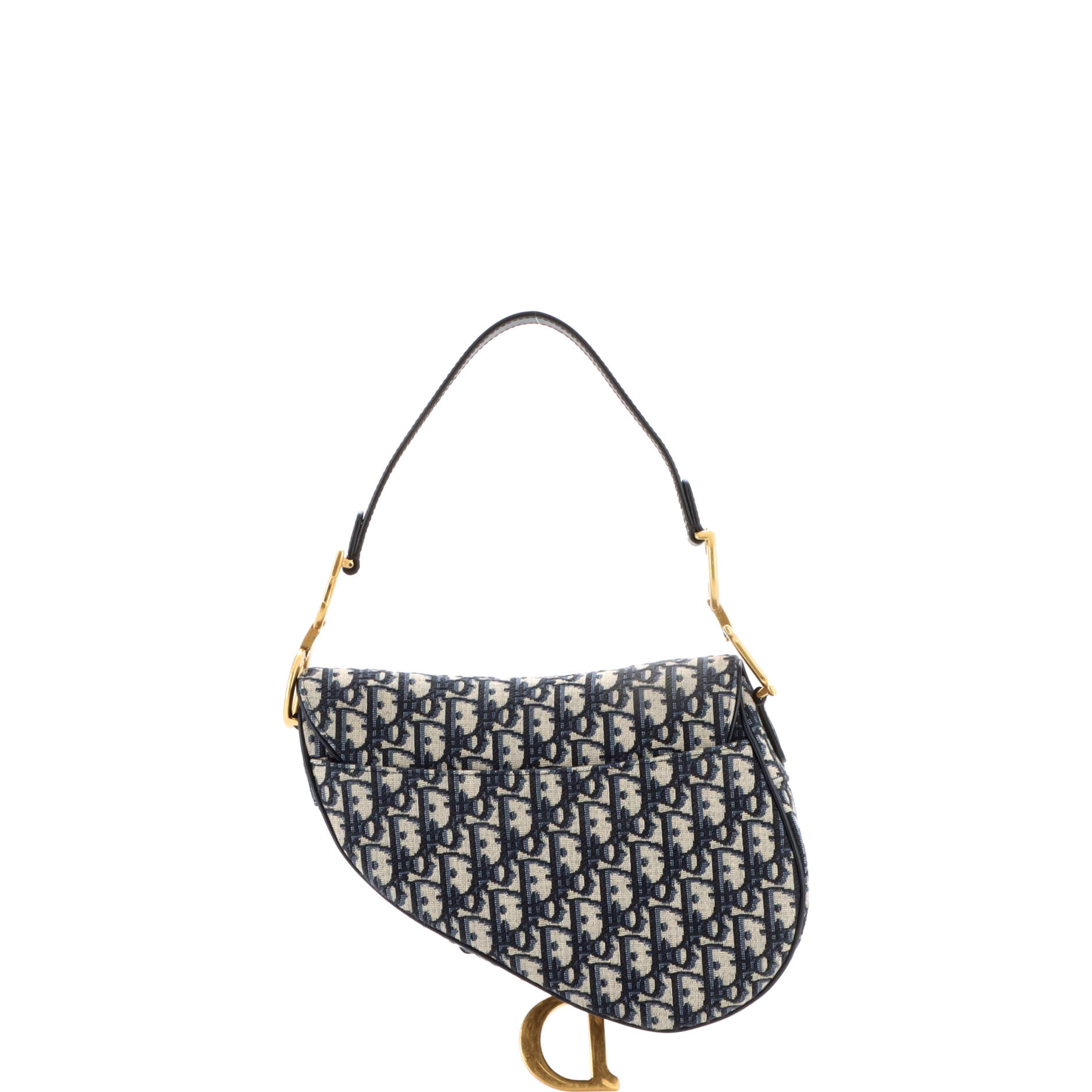 Saddle Handbag Oblique Canvas Medium