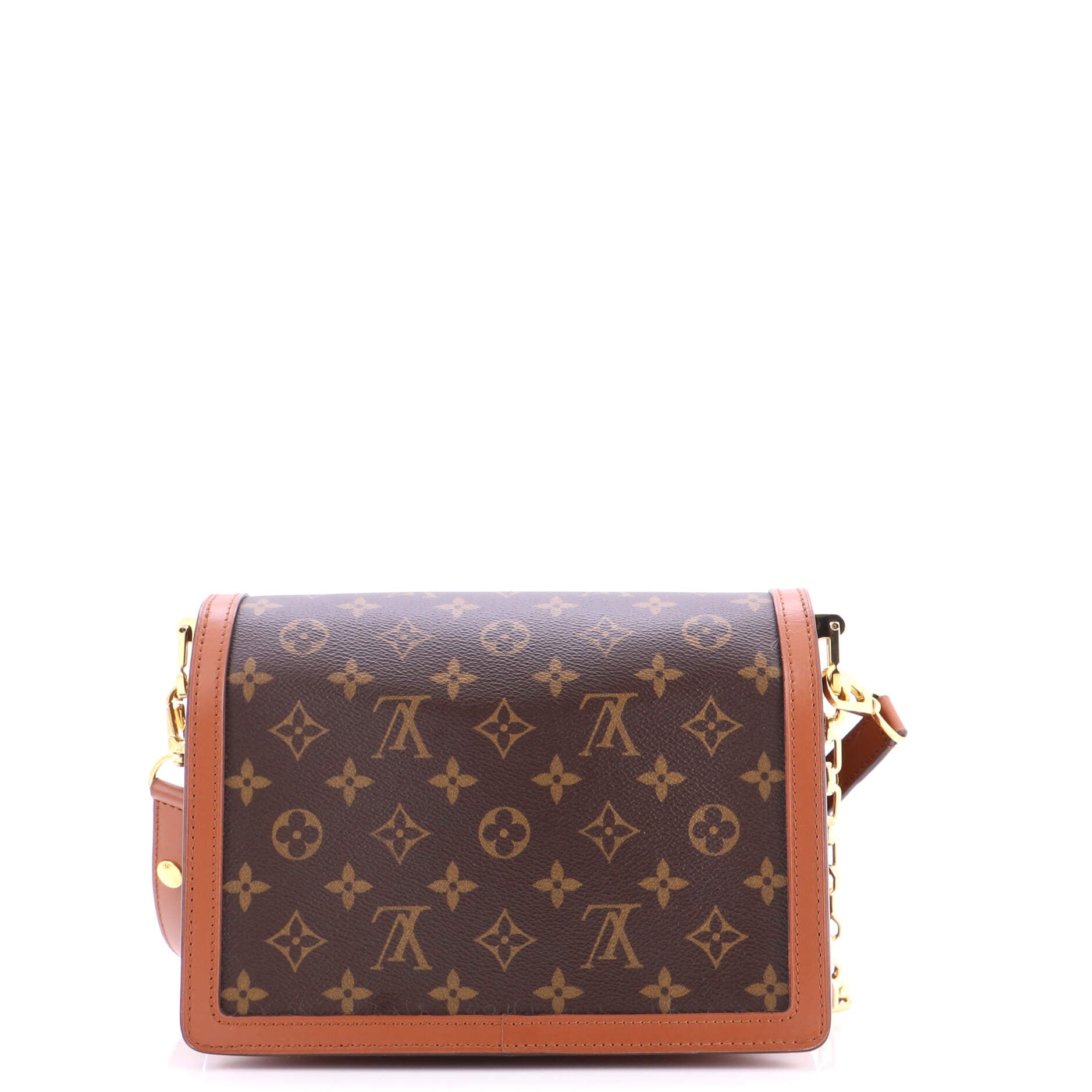 Dauphine Shoulder Bag Reverse Monogram Canvas MM