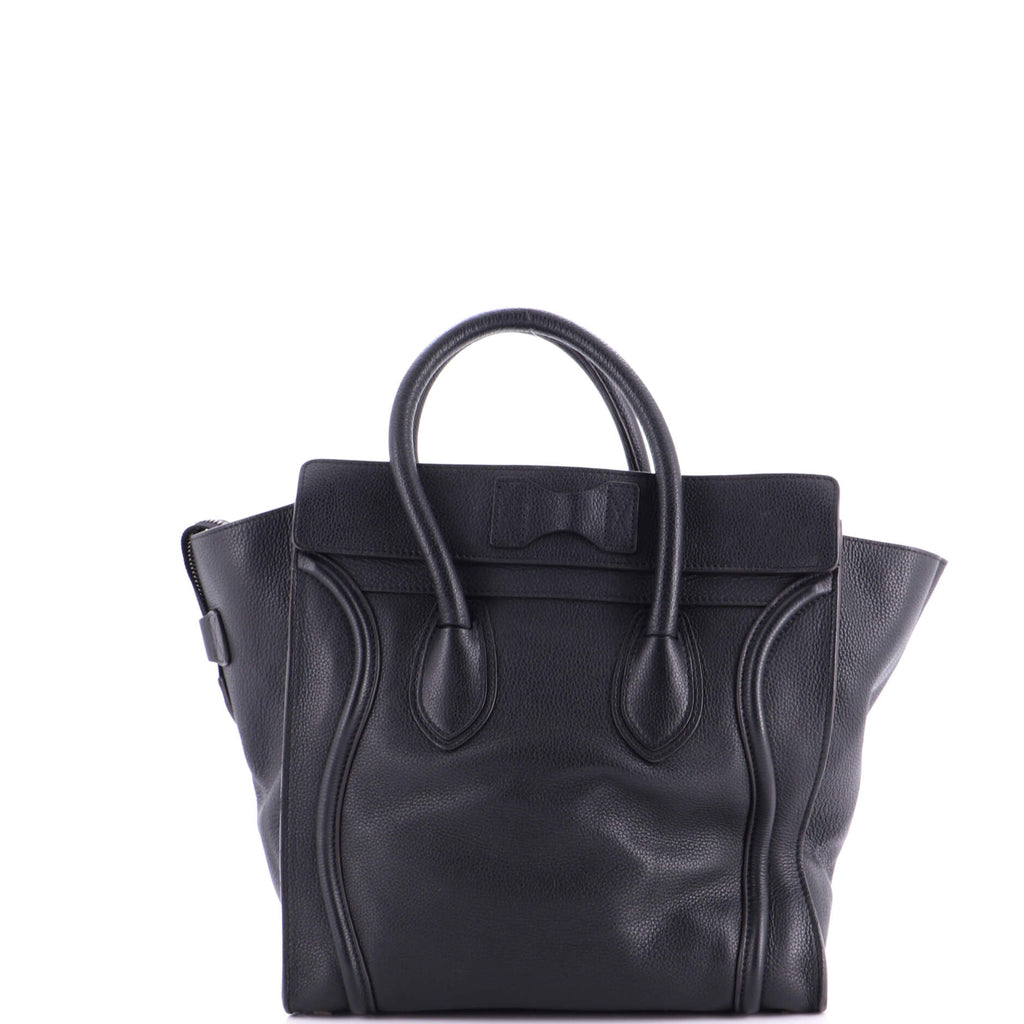 Luggage Bag Grainy Leather Mini