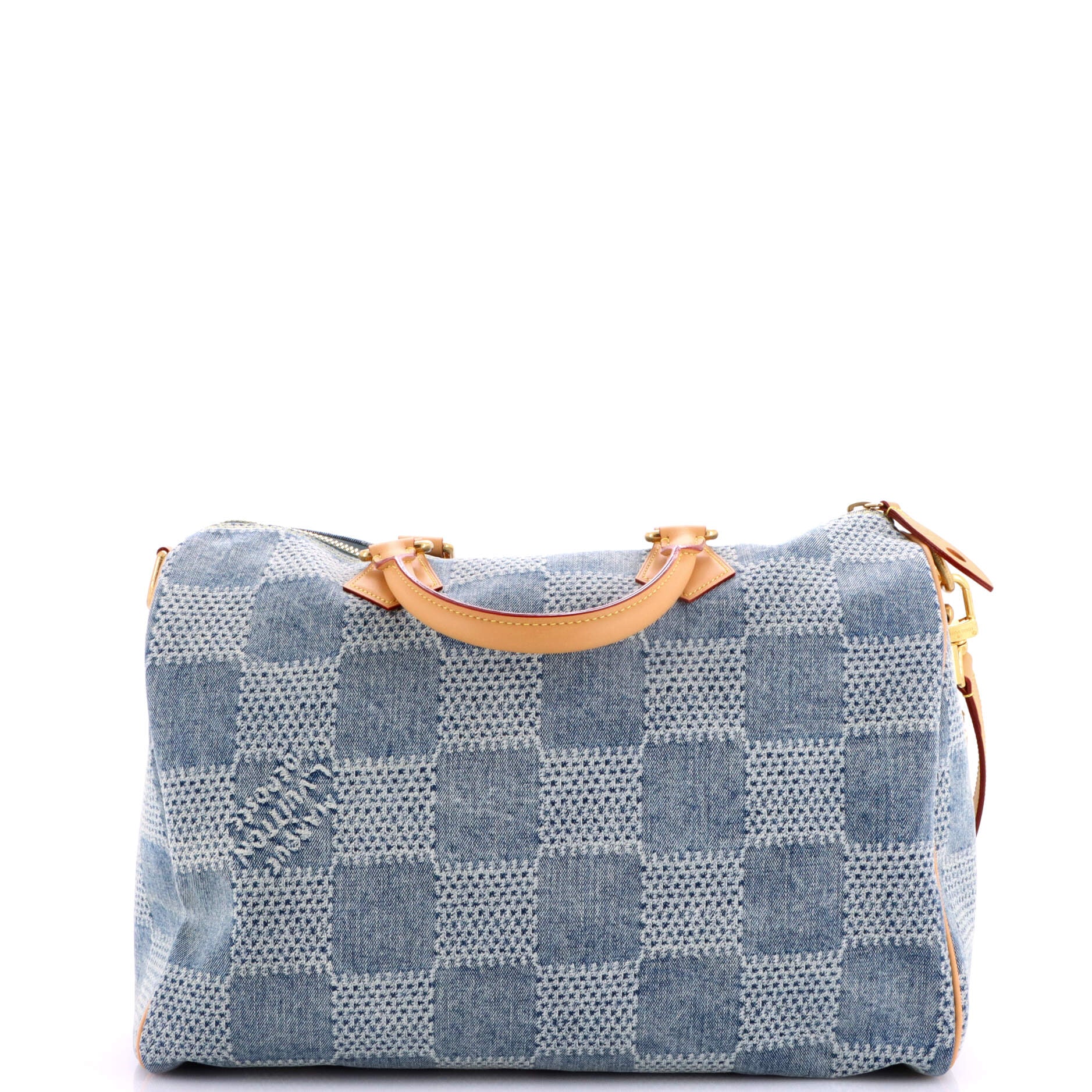 Speedy Bandouliere Bag Damier 3D Denim 40