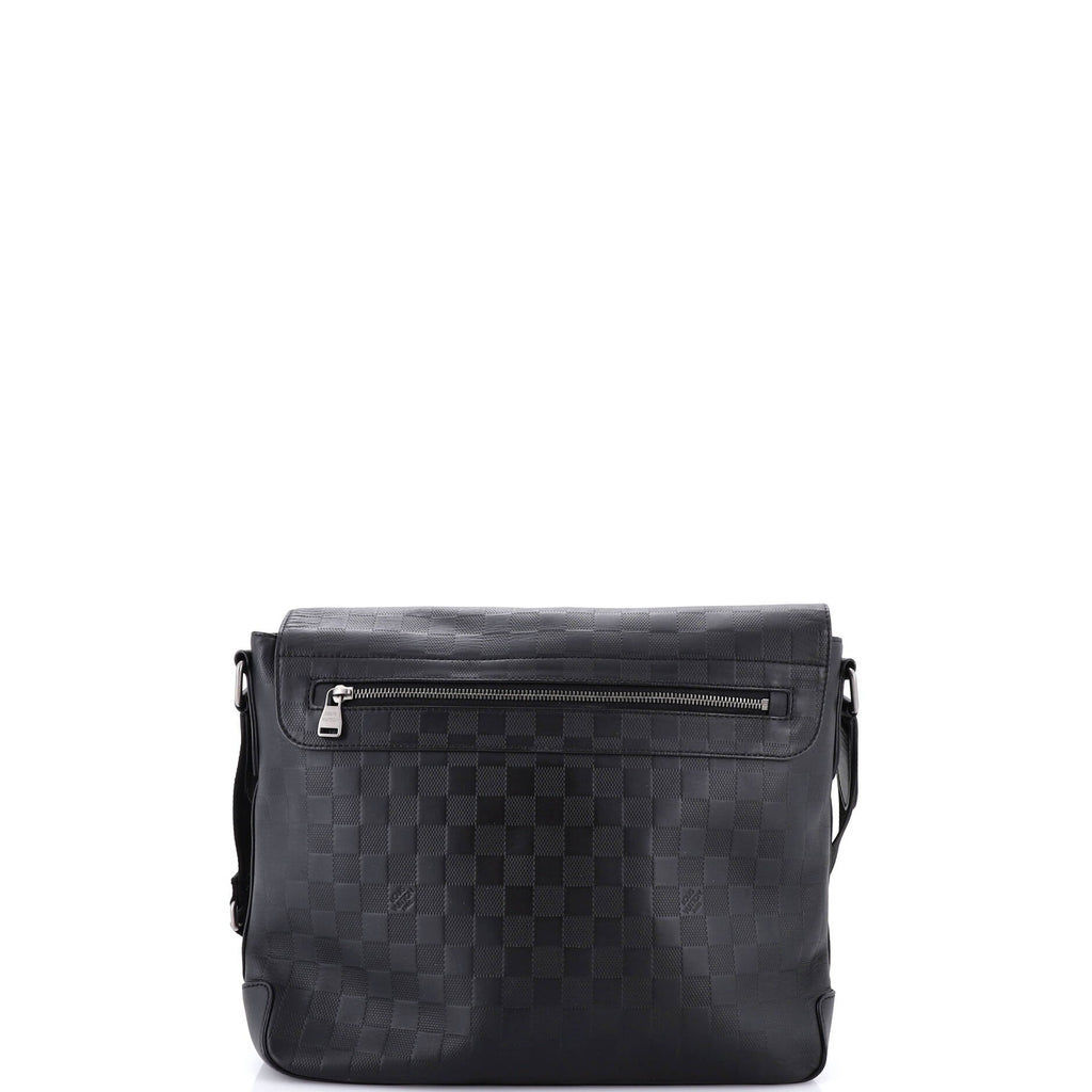 District Messenger Bag Damier Infini Leather MM