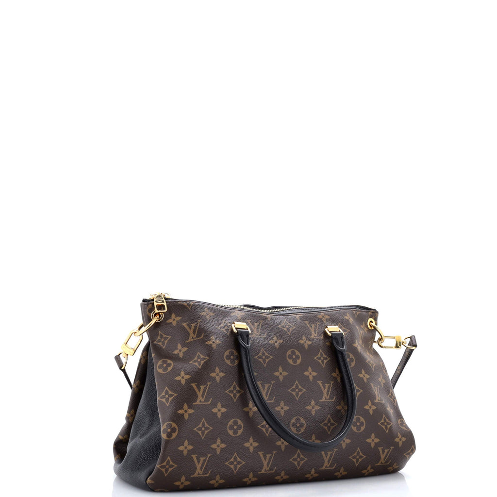 Pallas Tote Monogram Canvas with Leather
