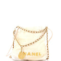 22 Chain Hobo Quilted Shaded Calfskin Mini