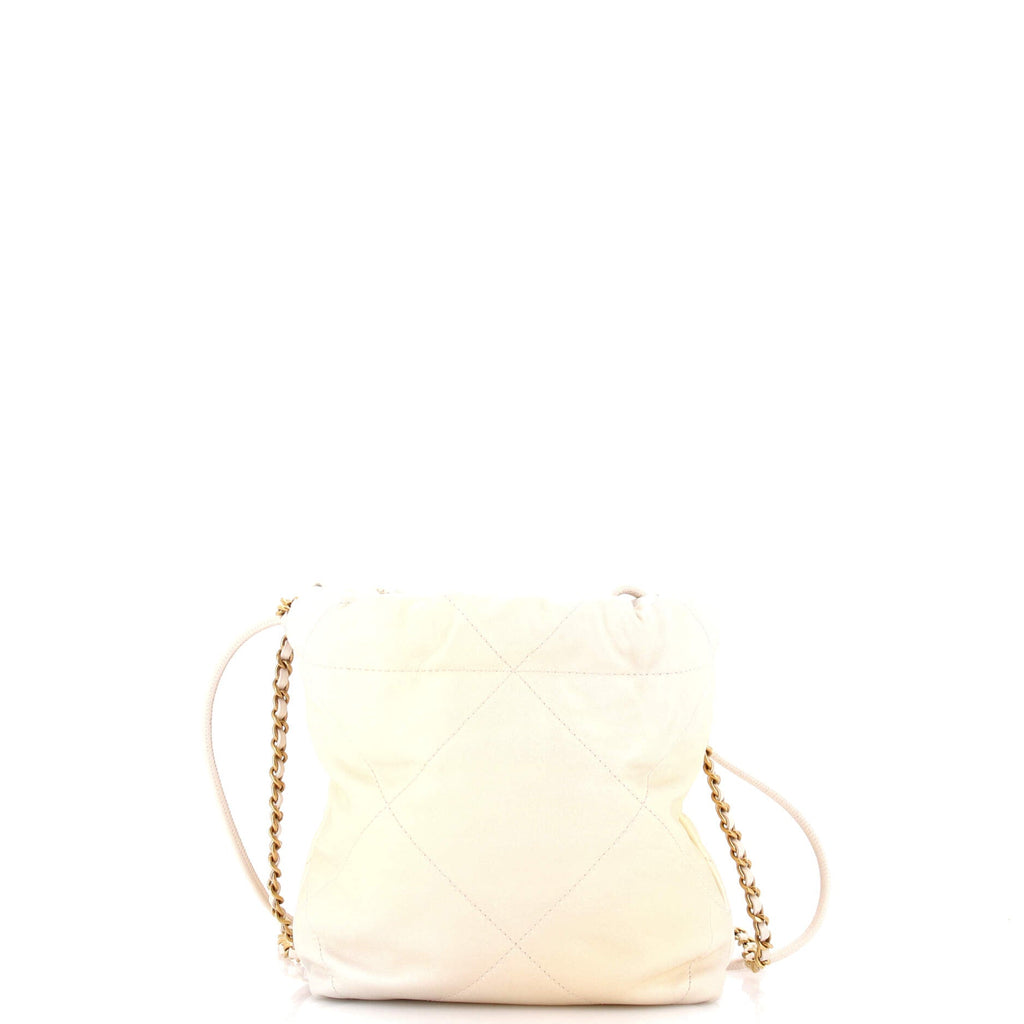 22 Chain Hobo Quilted Shaded Calfskin Mini