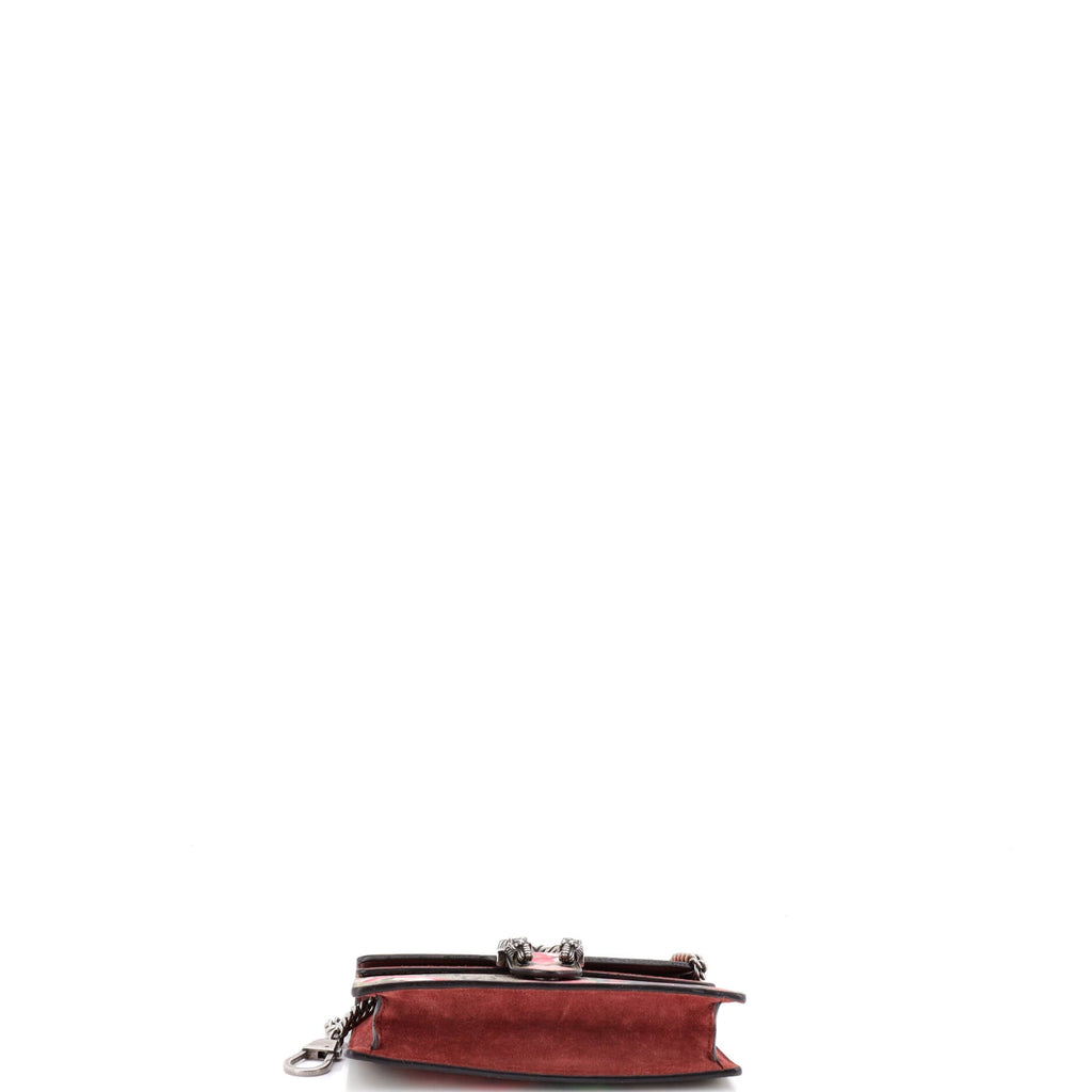 Dionysus Bag Blooms Print GG Coated Canvas Super Mini