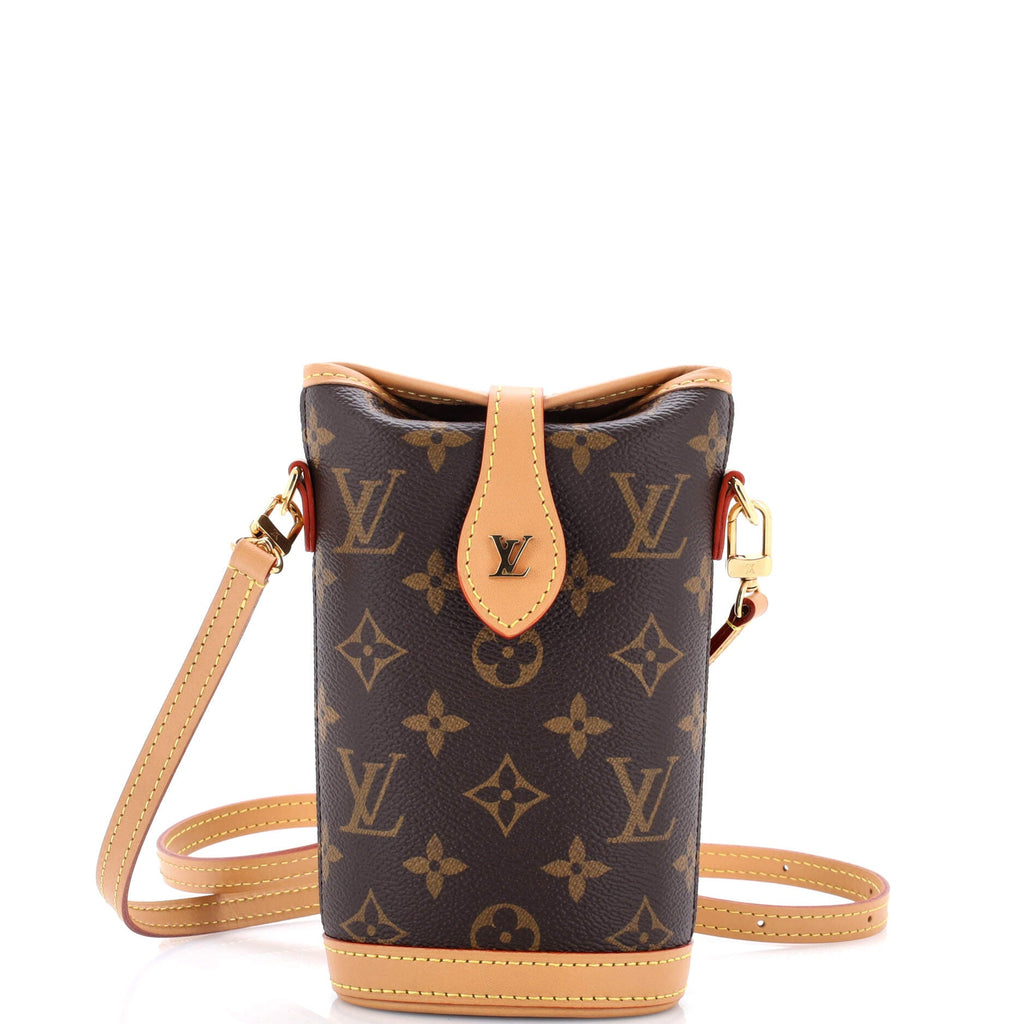 Fold Me Pouch Monogram Canvas