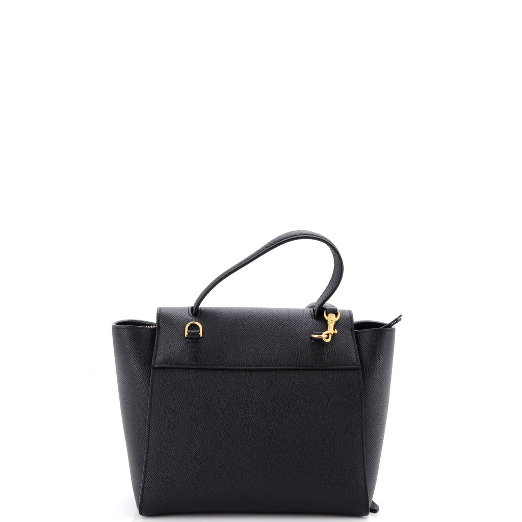 Belt Bag Textured Leather Nano