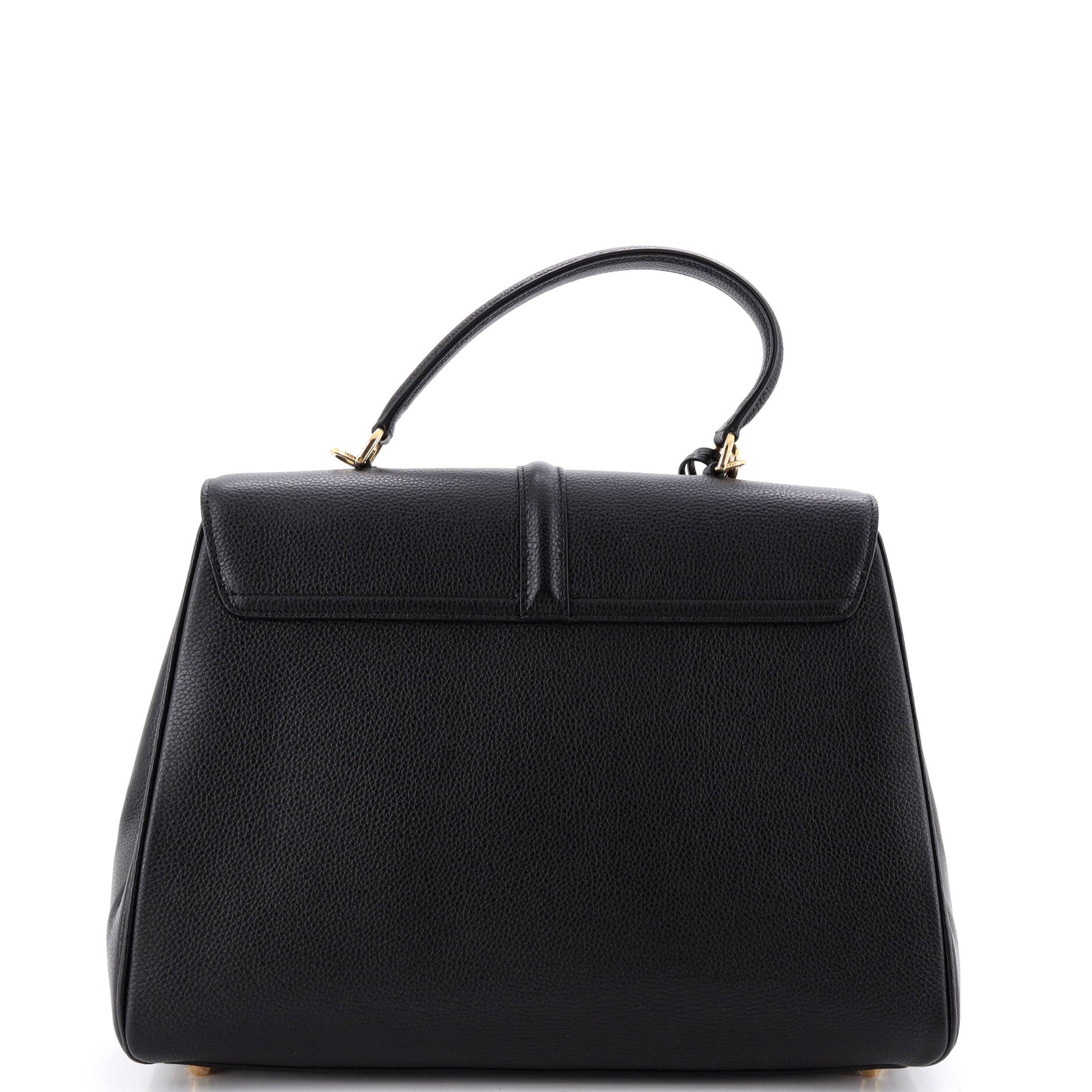 16 Top Handle Bag Grained Calfskin Medium