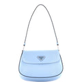 Cleo Flap Shoulder Bag Spazzolato Leather Small