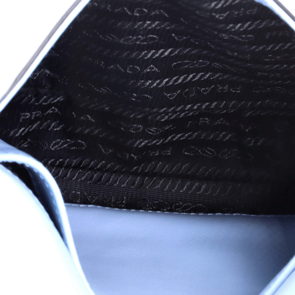 Cleo Flap Shoulder Bag Spazzolato Leather Small