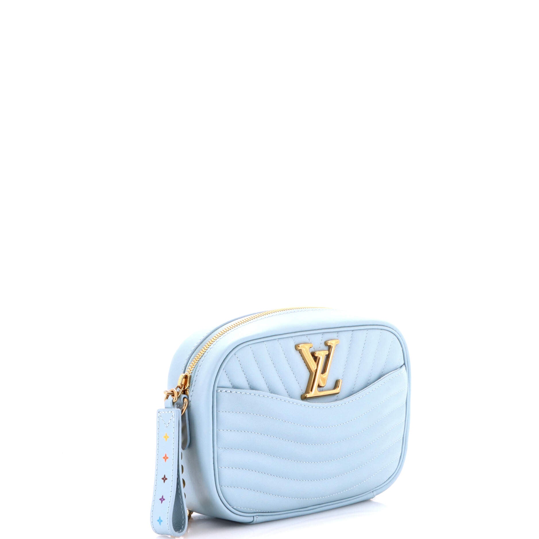 New Wave Camera Bag Quilted Leather