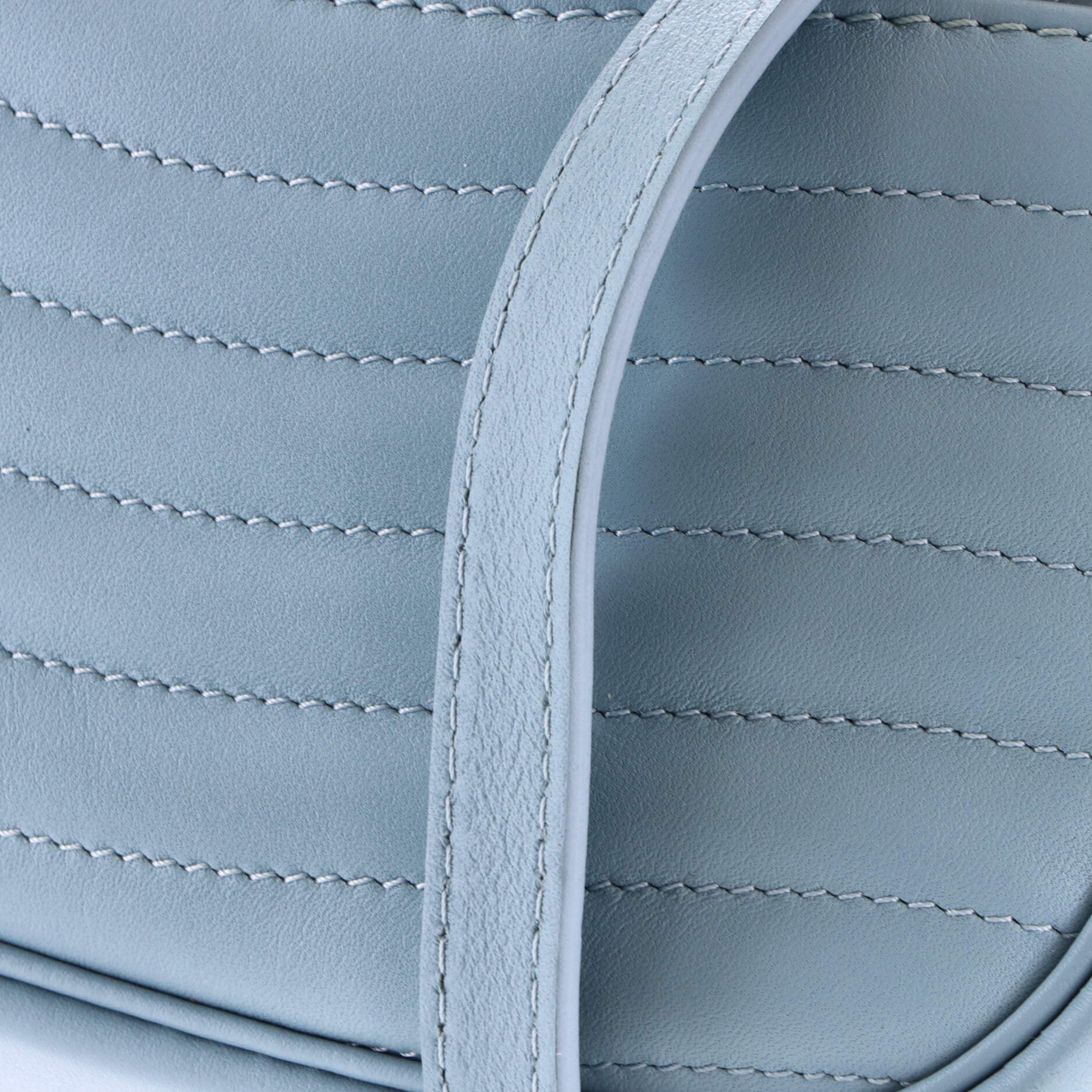 New Wave Camera Bag Quilted Leather
