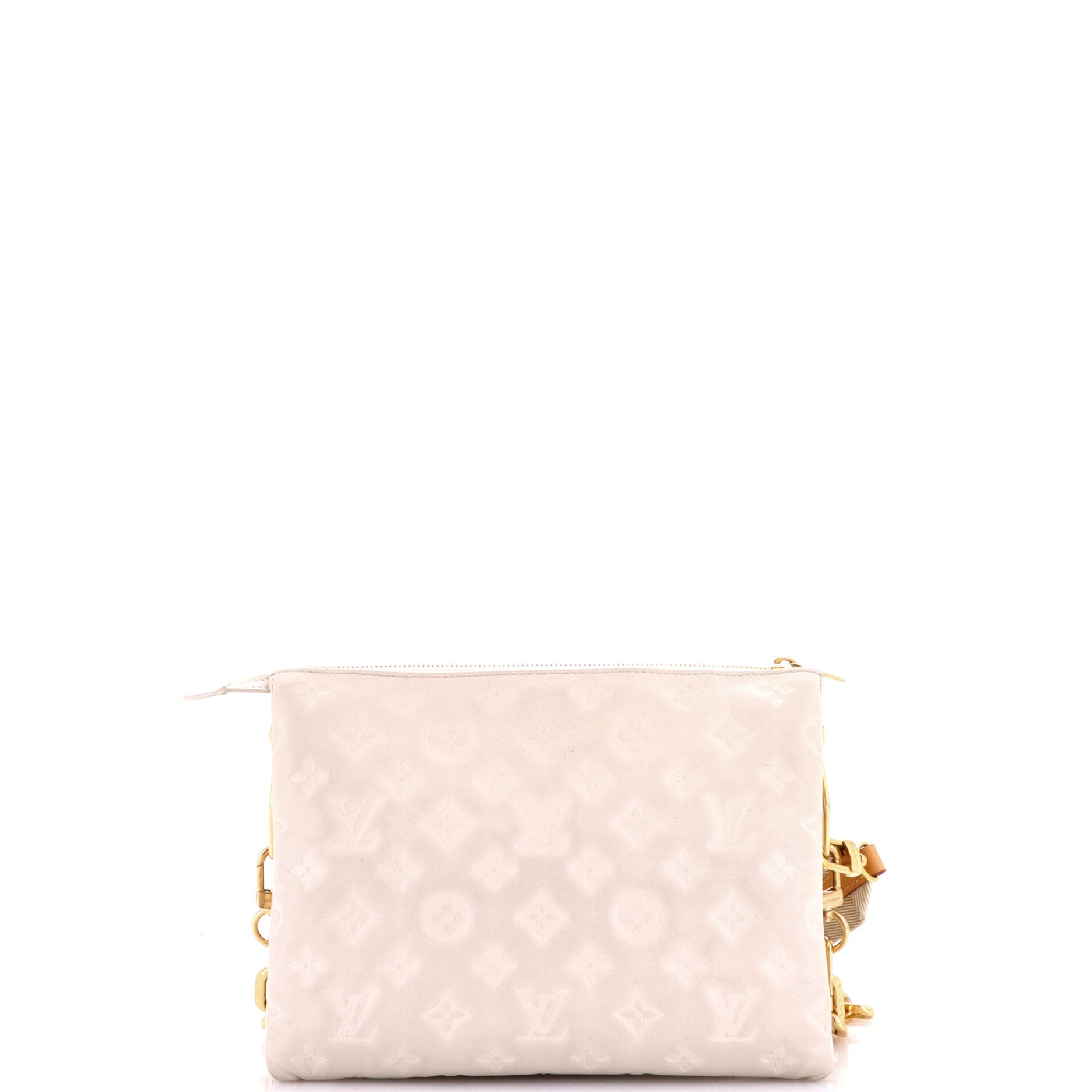 Coussin Bag Monogram Embossed Lambskin PM