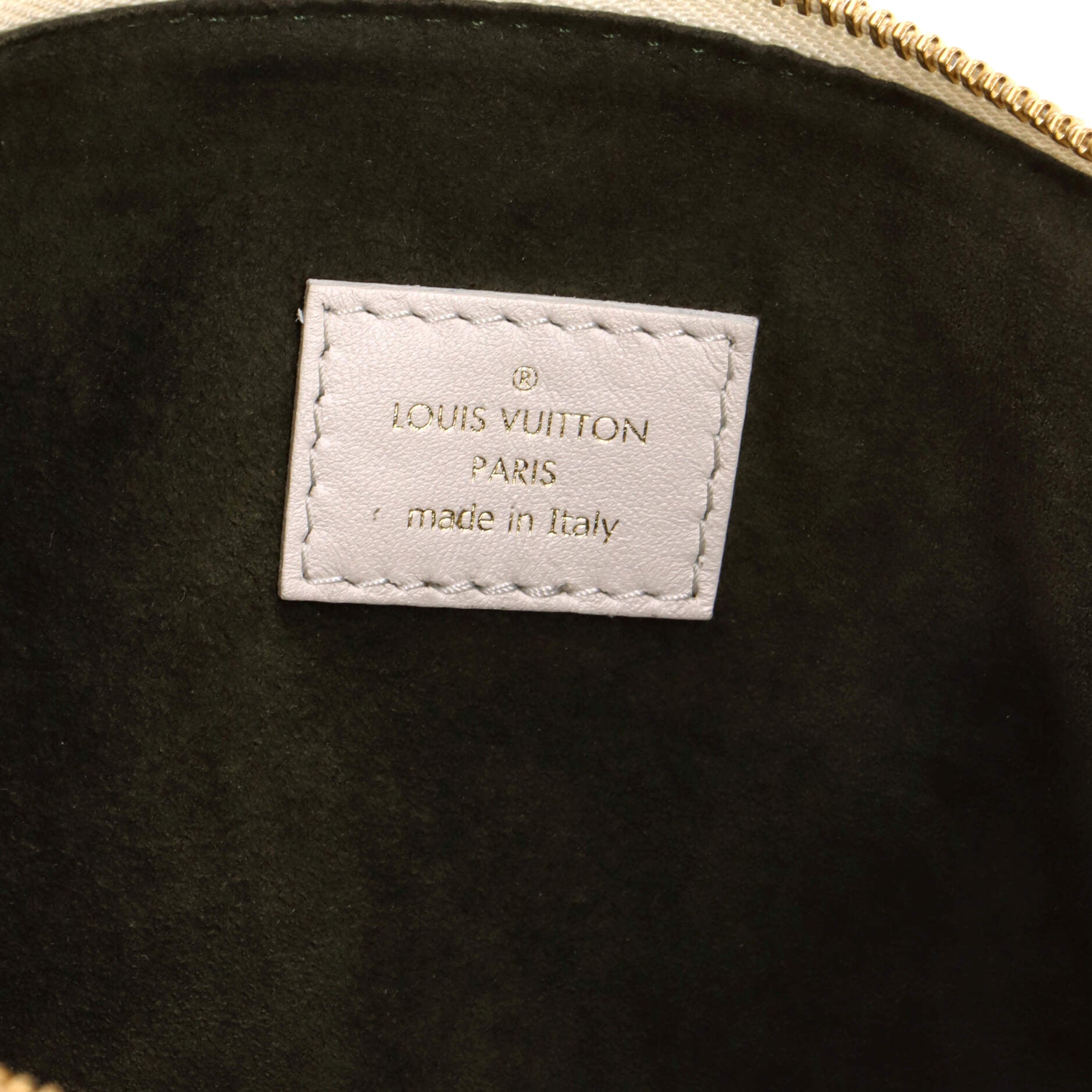 Coussin Bag Monogram Embossed Lambskin PM