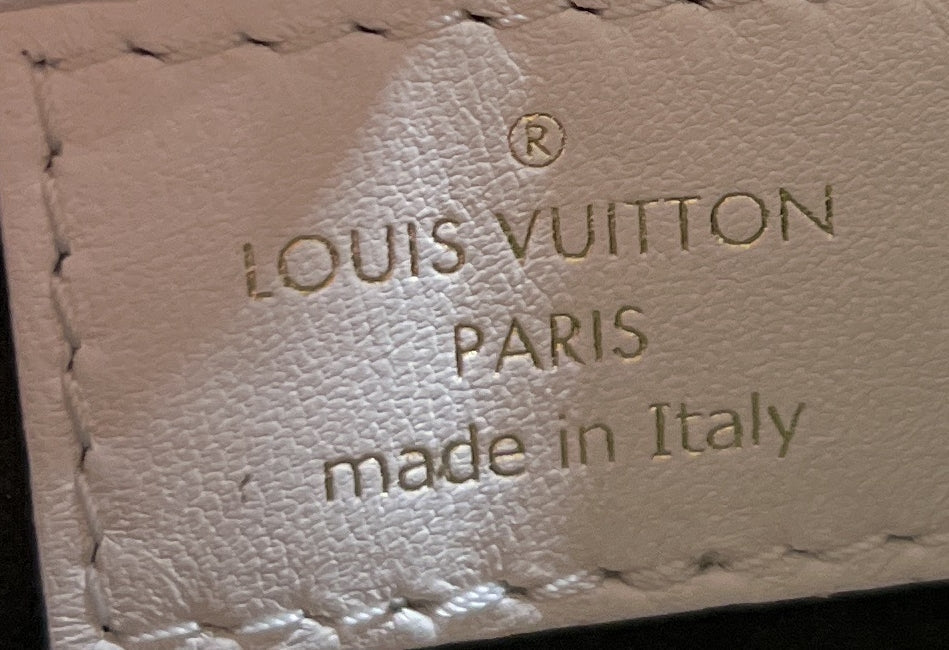 Coussin Bag Monogram Embossed Lambskin PM