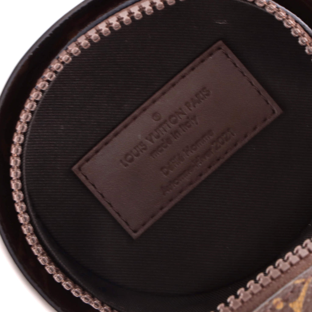 Coffee Cup Convertible Pouch Everyday Signature Vintage Monogram Canvas