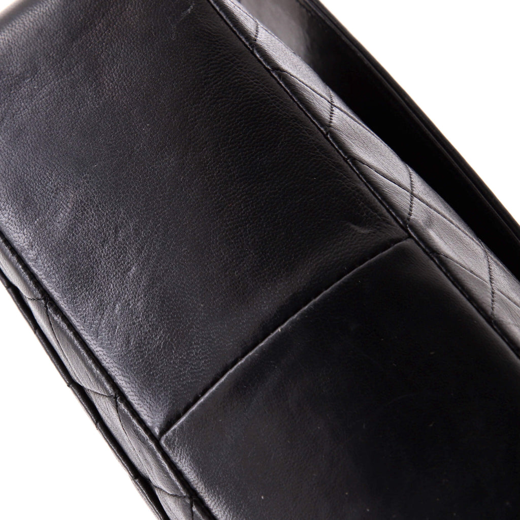 Vintage CC Chain Flap Bag Quilted Lambskin Medium