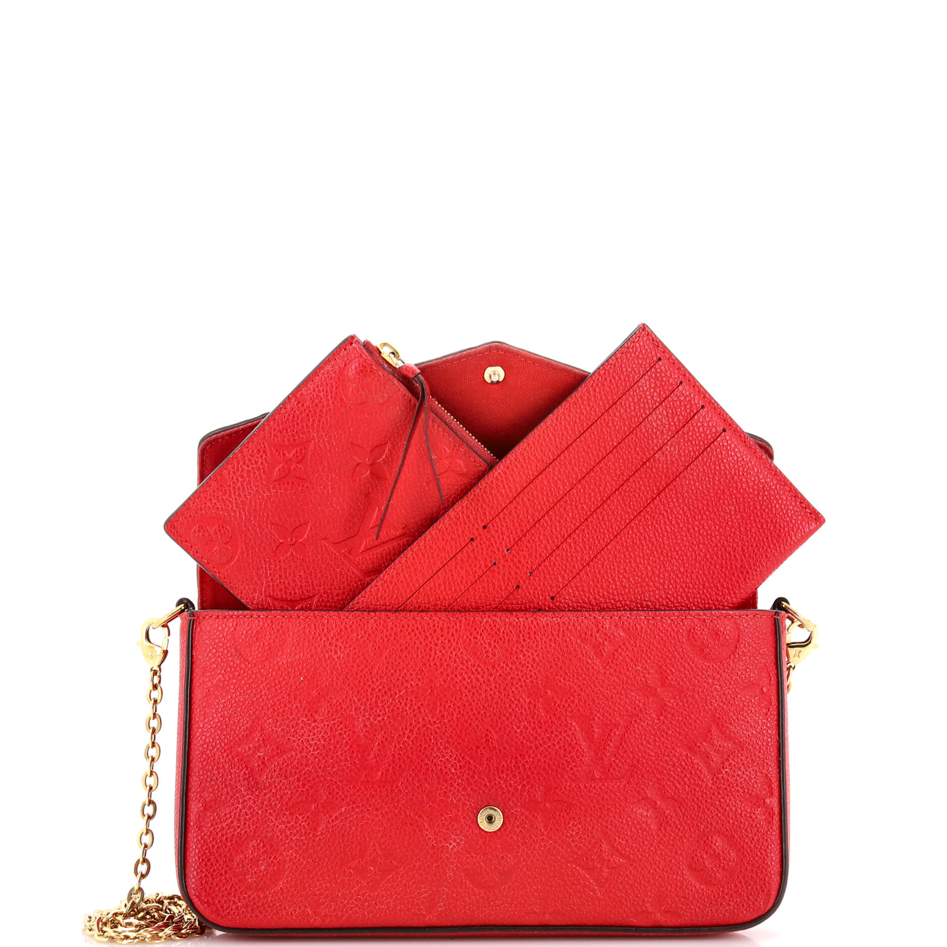Felicie Pochette Monogram Empreinte Leather
