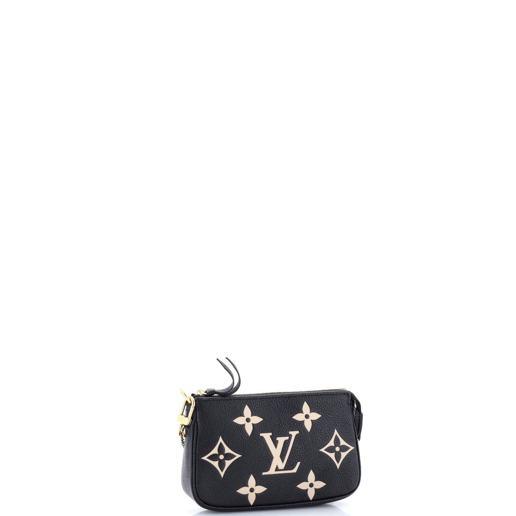 Pochette Accessoires Bicolor Monogram Empreinte Giant Mini