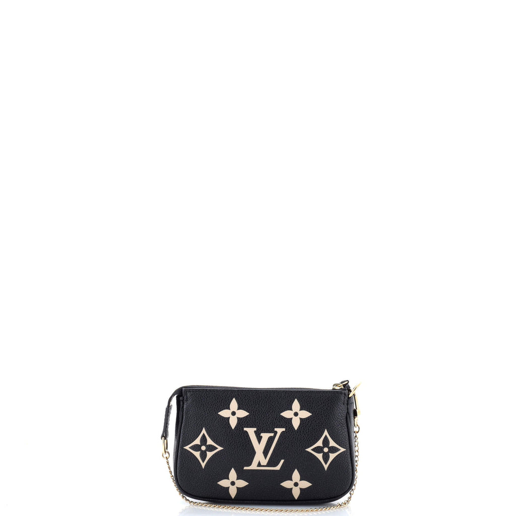 Pochette Accessoires Bicolor Monogram Empreinte Giant Mini