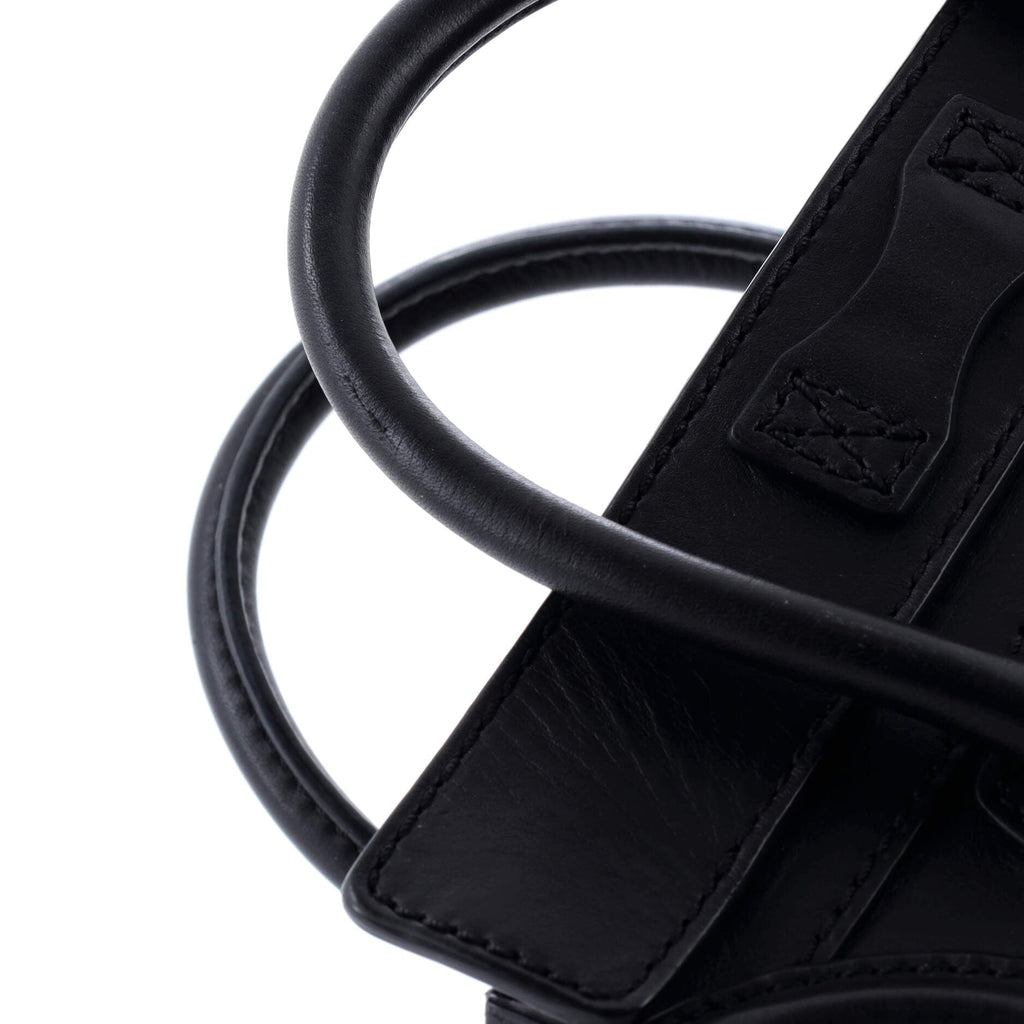 Luggage Bag Smooth Leather Nano