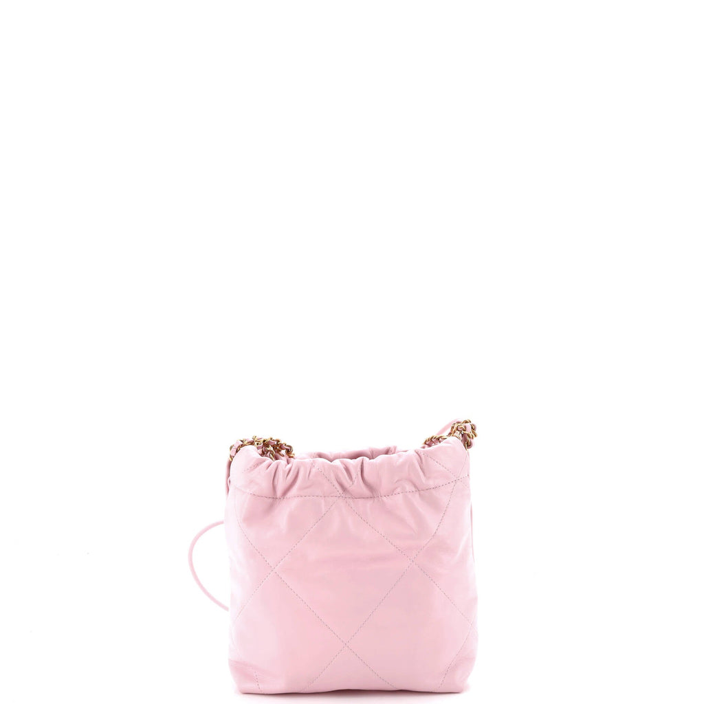 22 Chain Hobo Quilted Calfskin Mini