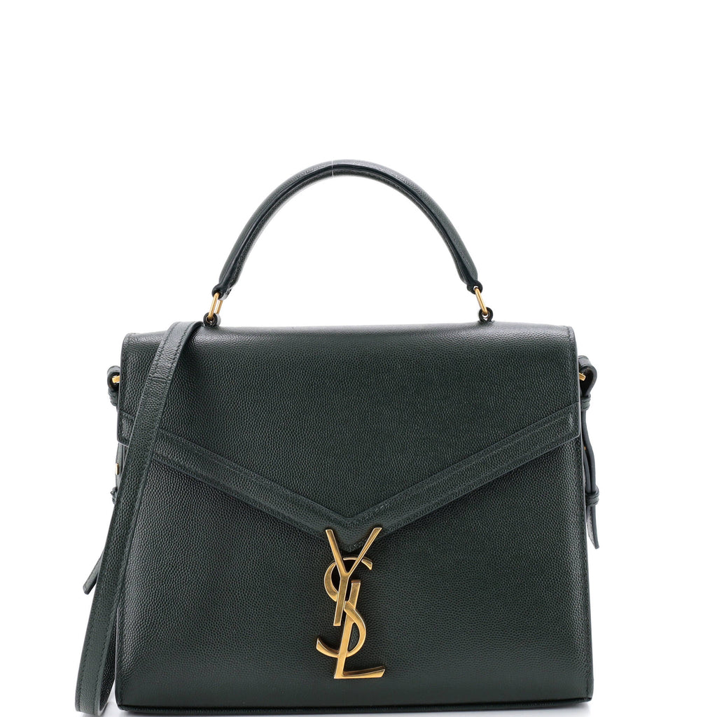 Cassandra Top Handle Bag Leather Medium