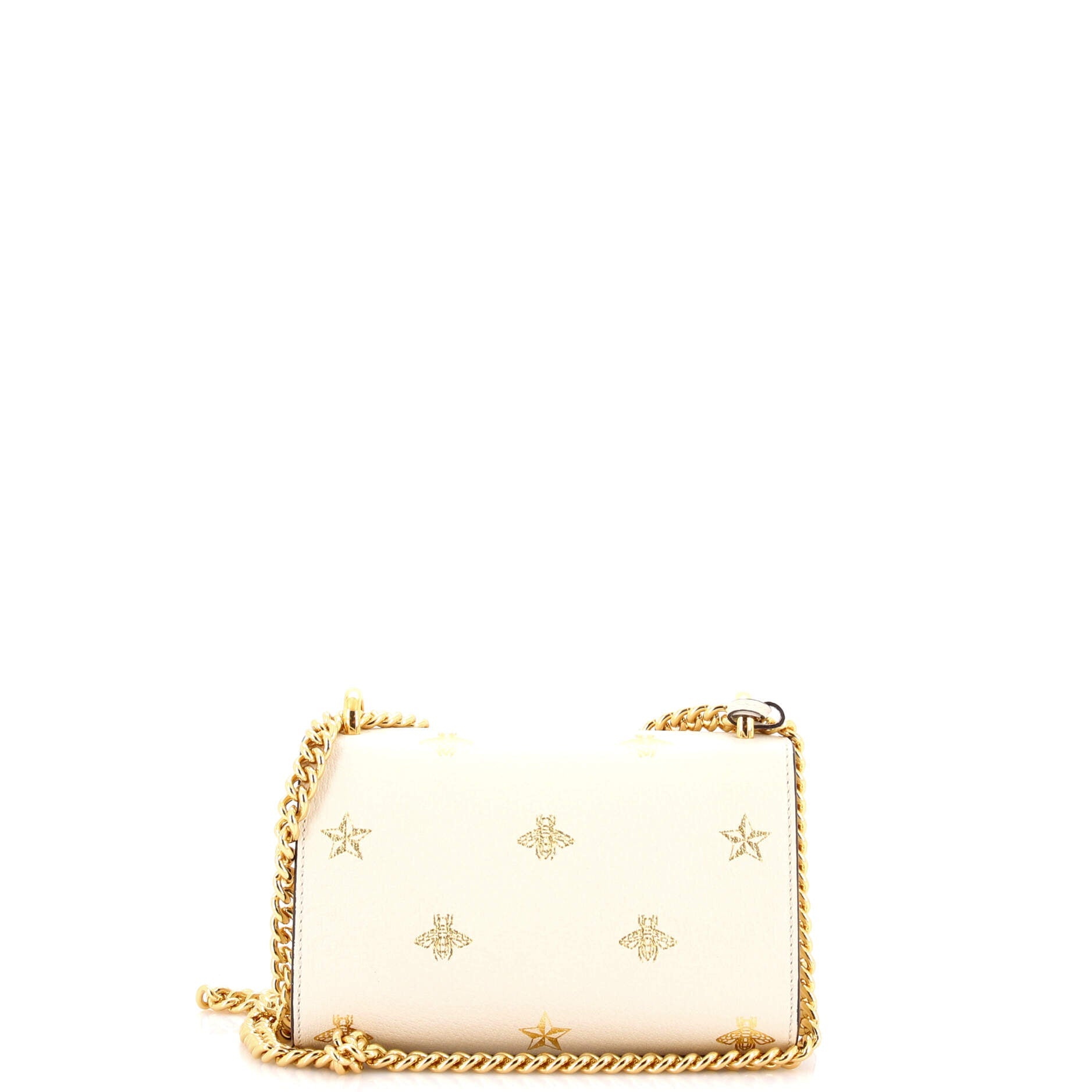 Padlock Shoulder Bag Printed Leather Small