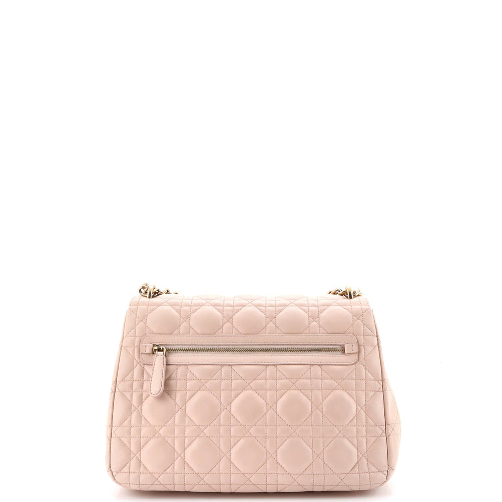 Long Chain Miss Dior Bag Cannage Quilt Lambskin Medium