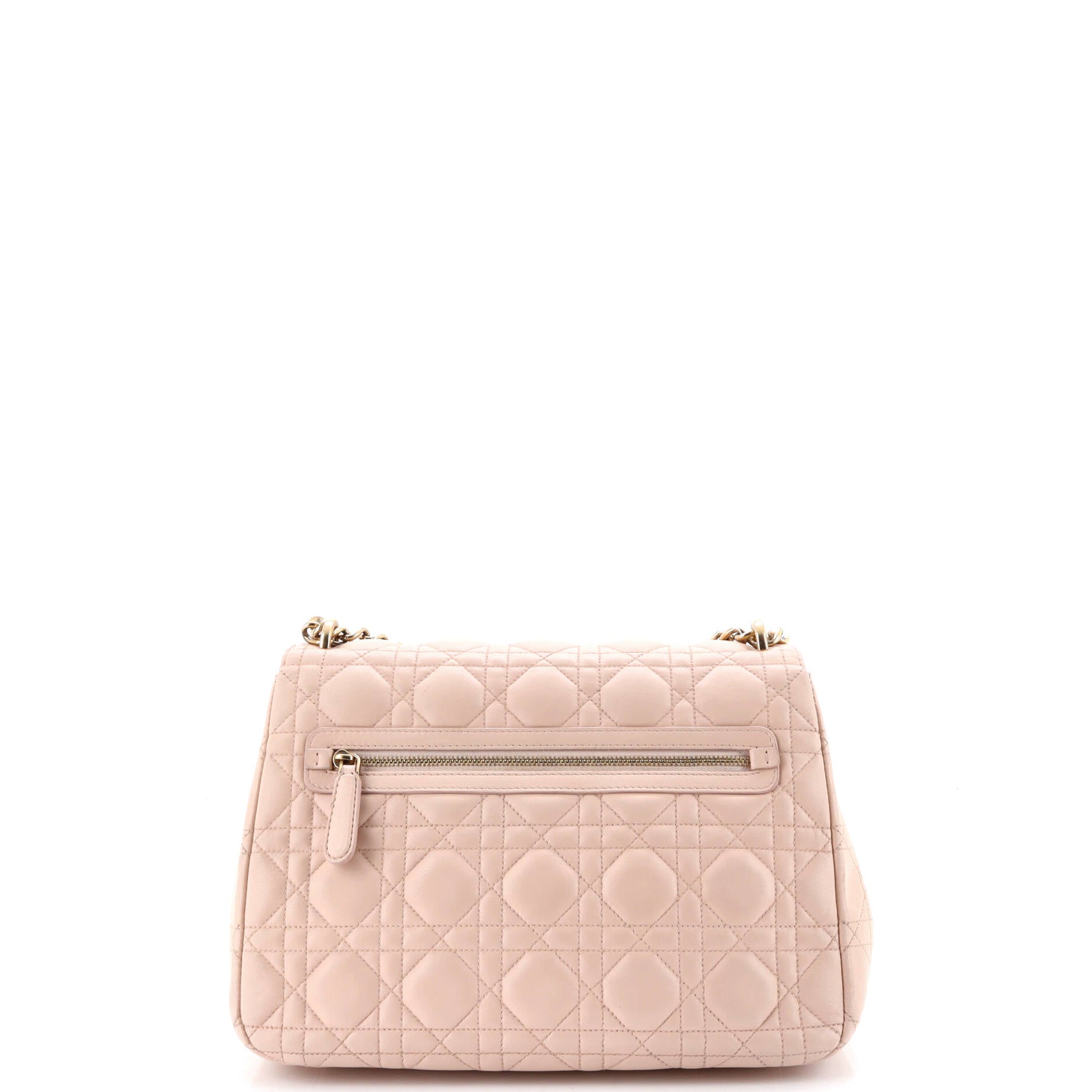 Long Chain Miss Dior Bag Cannage Quilt Lambskin Medium