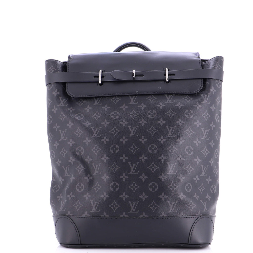 Steamer Backpack Monogram Eclipse Canvas