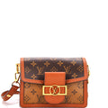 Dauphine Shoulder Bag Reverse Monogram Canvas Mini
