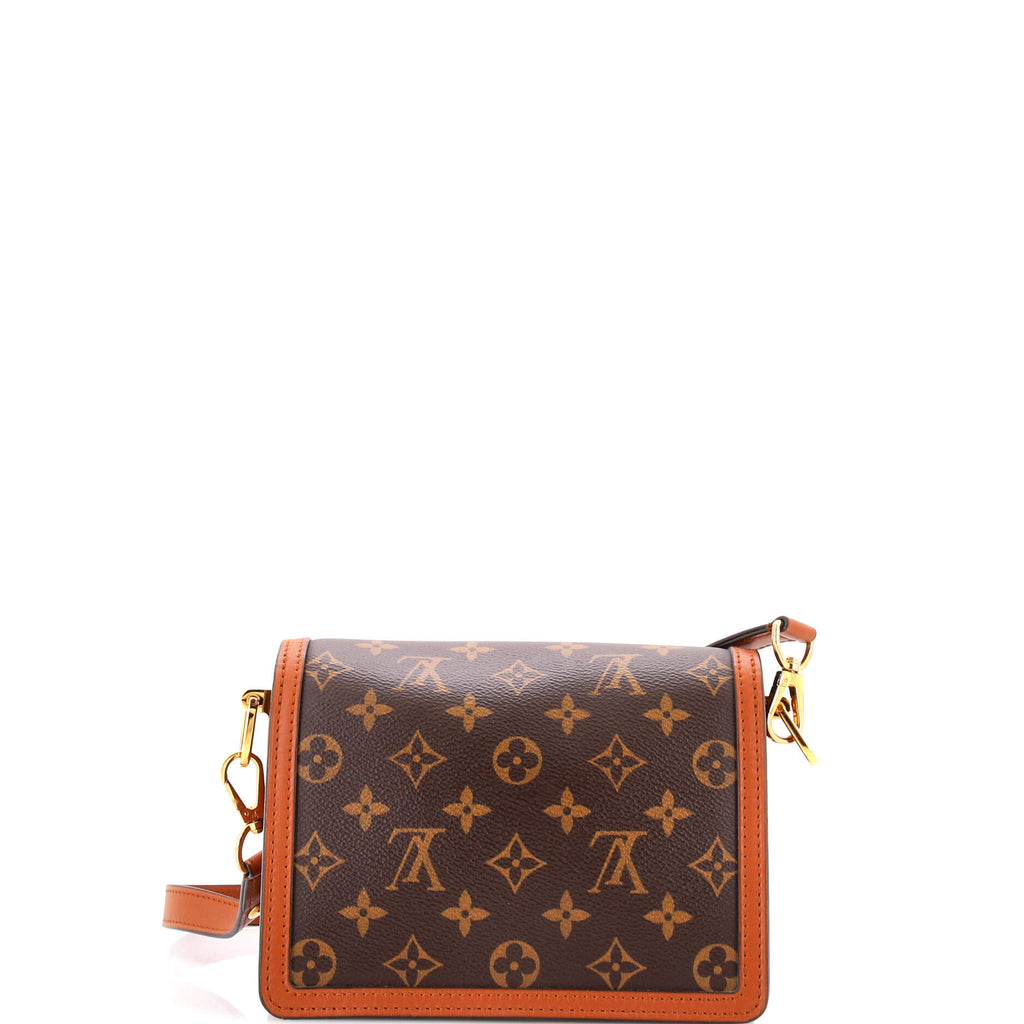 Dauphine Shoulder Bag Reverse Monogram Canvas Mini