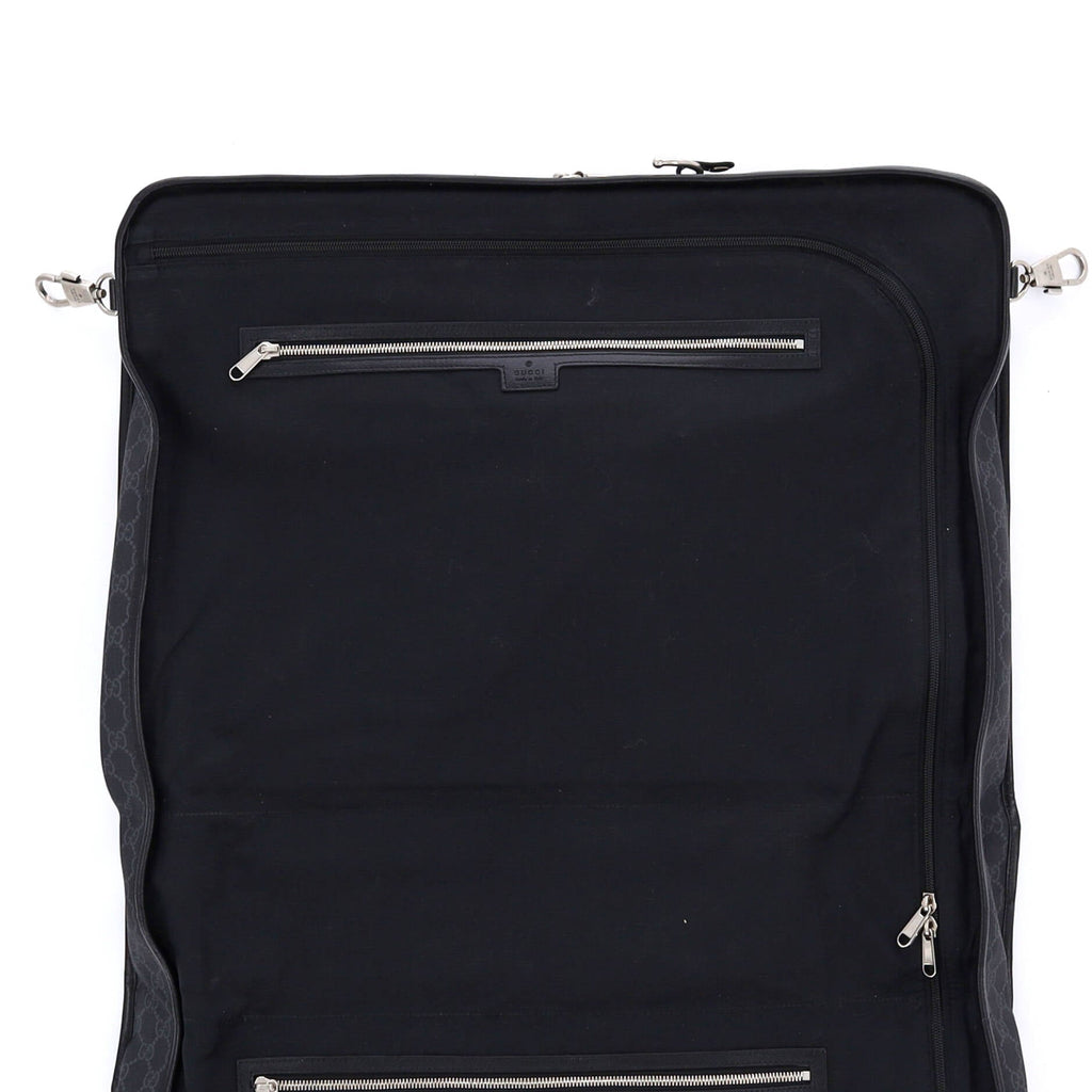 Retro Interlocking G Garment Bag GG Coated Canvas