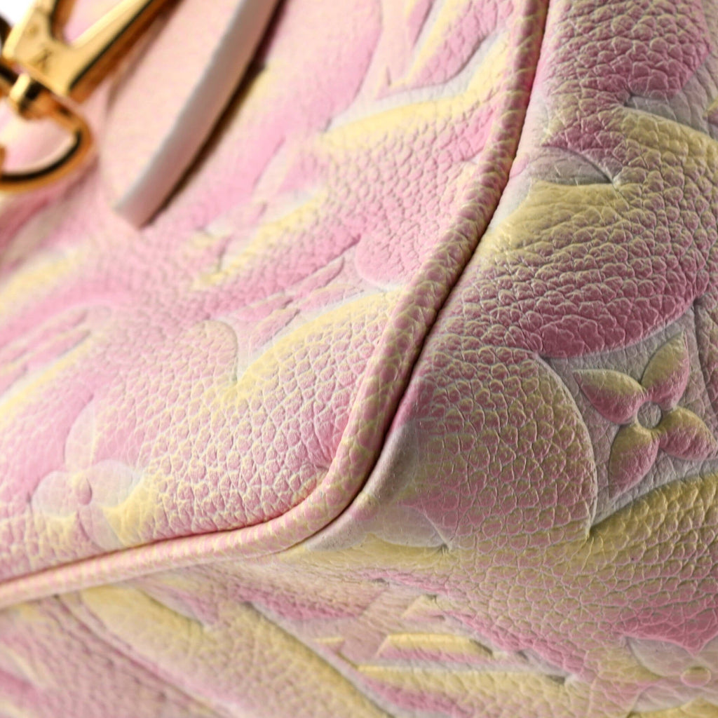 Speedy Bandouliere Bag Stardust Monogram Empreinte Leather 20