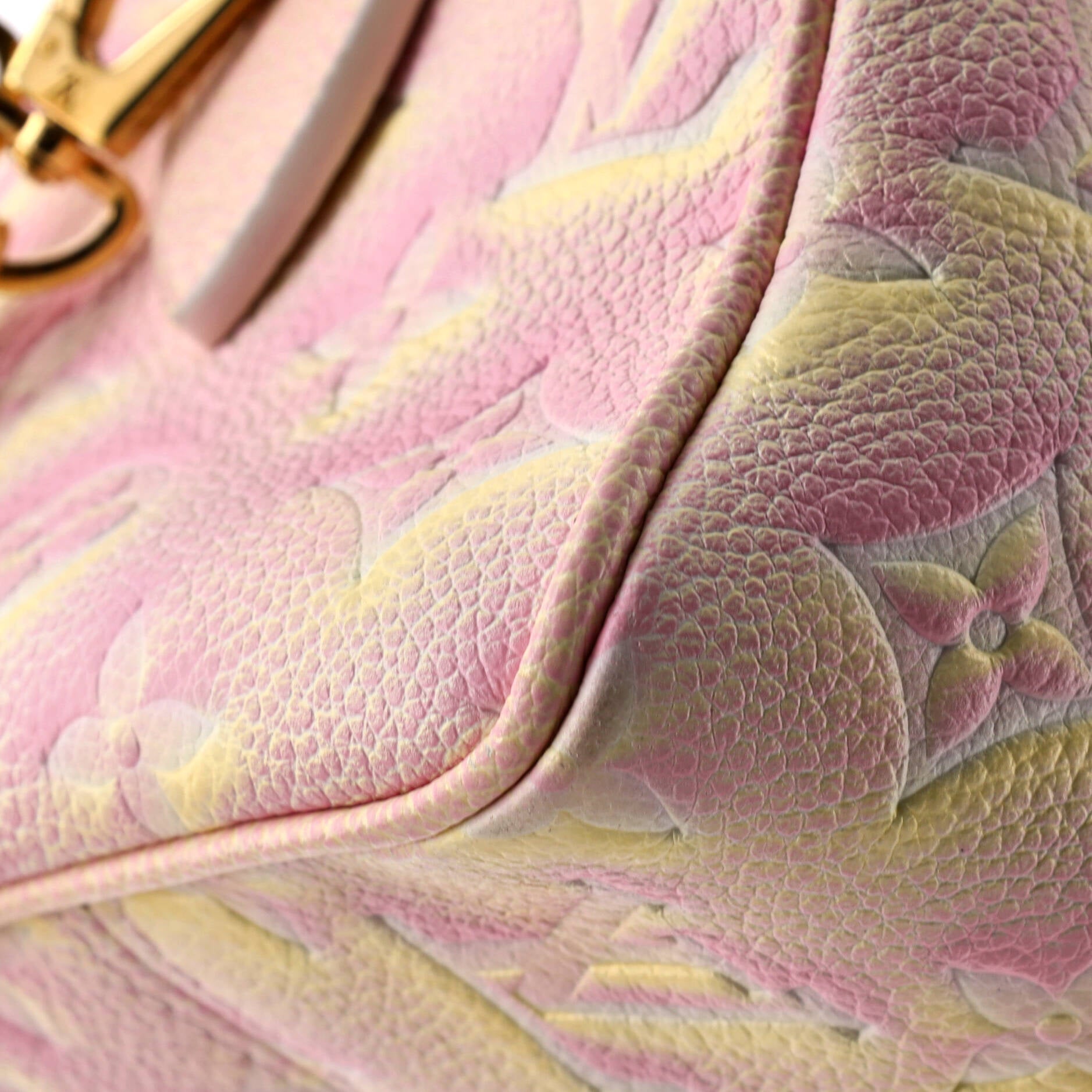 Speedy Bandouliere Bag Stardust Monogram Empreinte Leather 20
