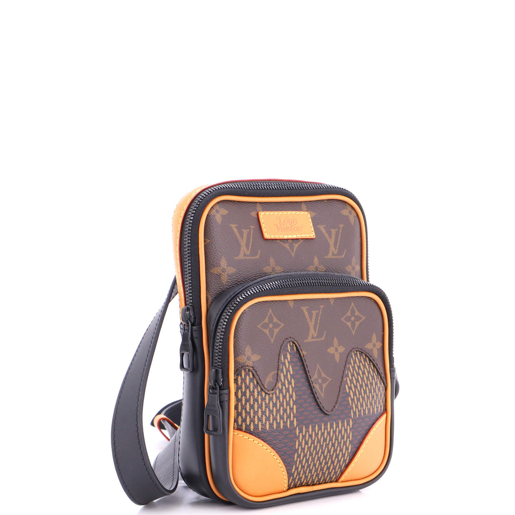 Nigo Amazone Sling Bag Limited Edition Giant Damier and Monogram Canvas