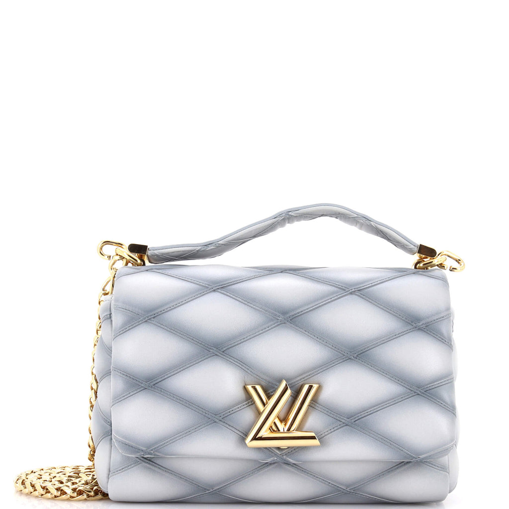 GO-14 Top Handle NM Handbag Malletage Leather PM
