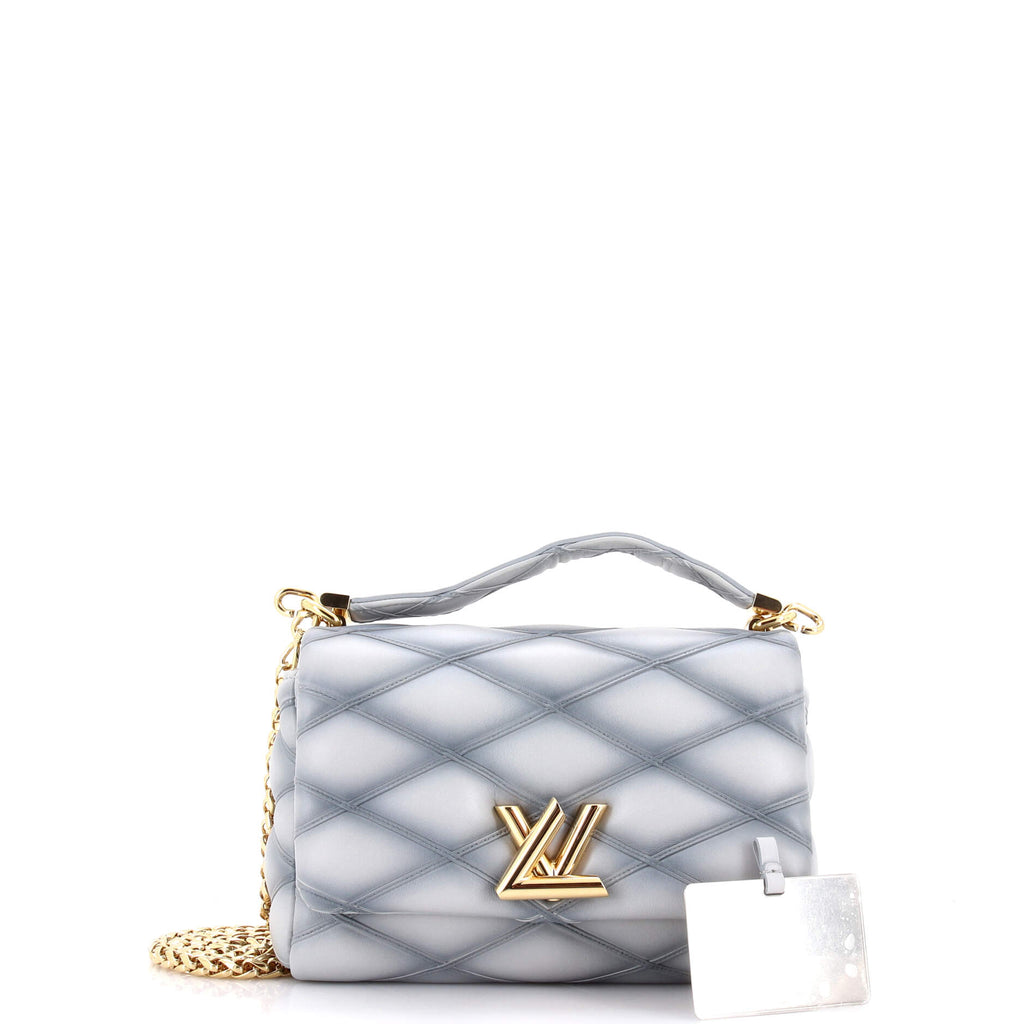 GO-14 Top Handle NM Handbag Malletage Leather PM