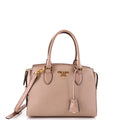 Convertible Zip Tote Saffiano Leather Small