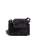 Elite Shoulder Pouch Oblique Canvas and Calfskin