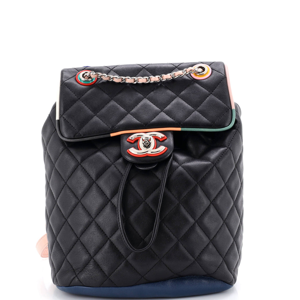 Cuba Urban Spirit Backpack Quilted Lambskin Small