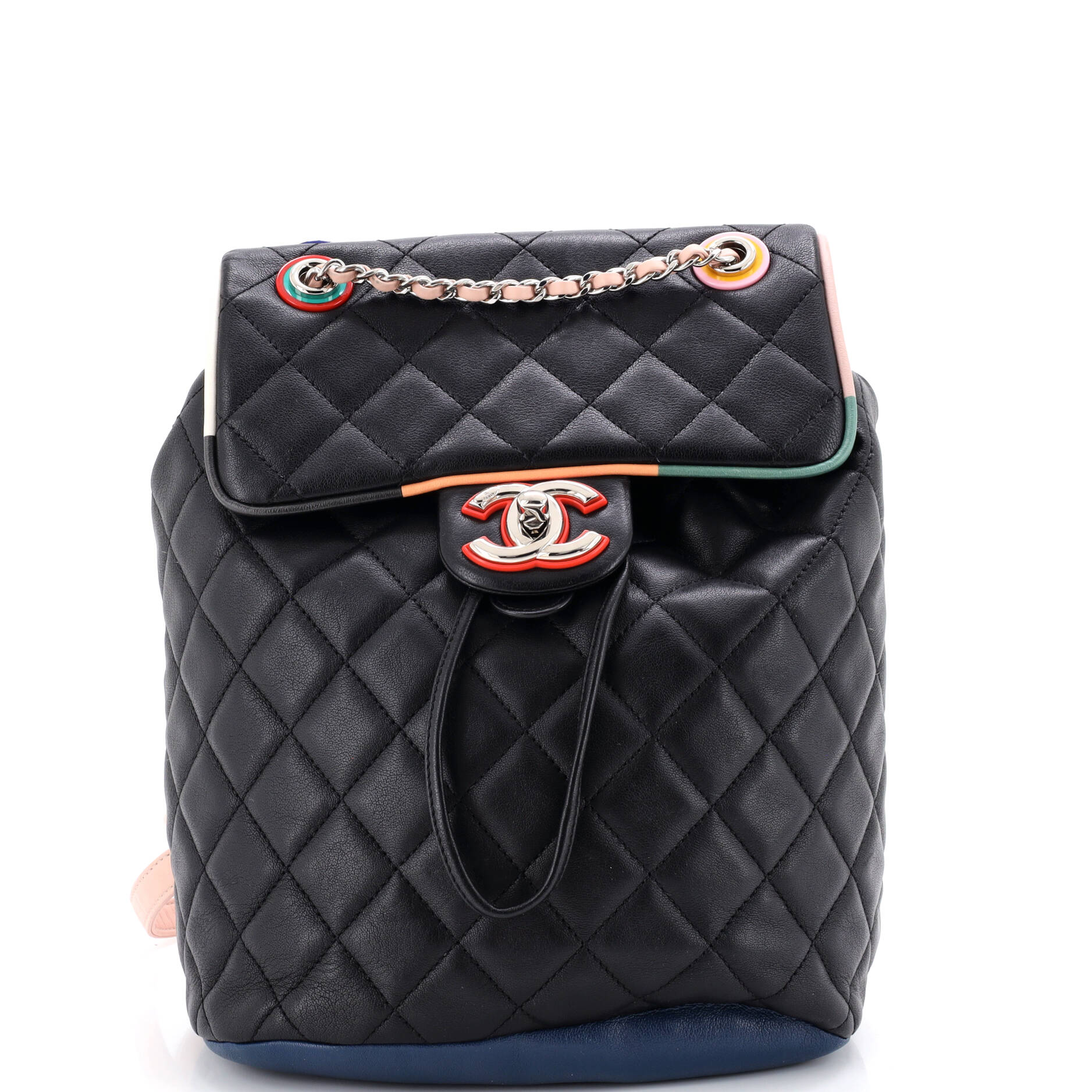 Cuba Urban Spirit Backpack Quilted Lambskin Small