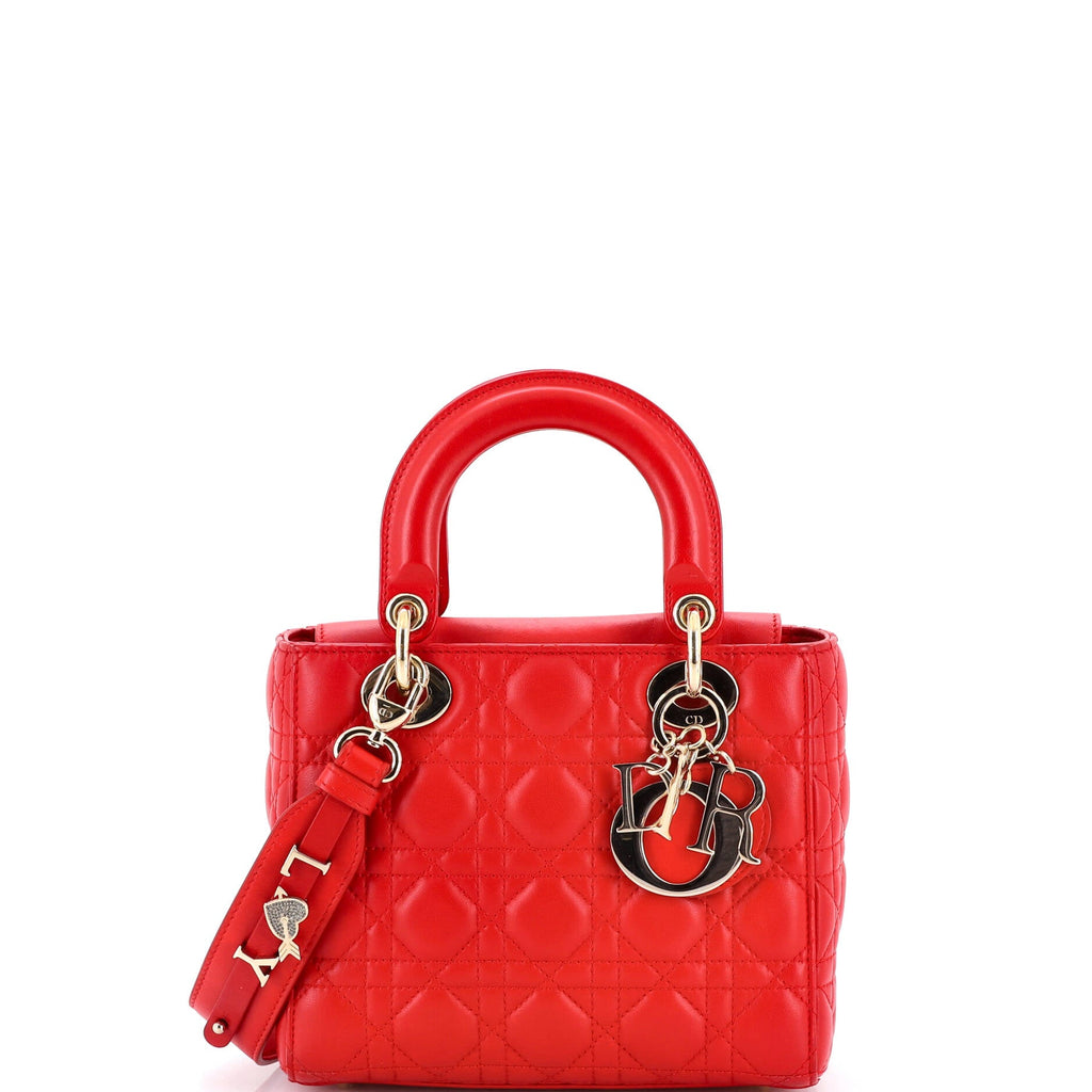 My Lady Dior Bag Cannage Quilt Lambskin